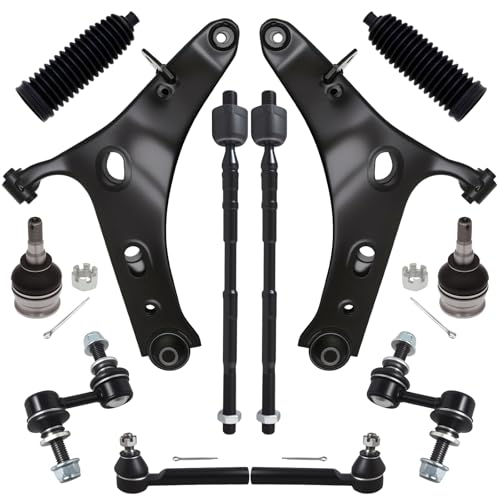 AUQDD 12Pcs Front End Suspension Kit Fit For 2014-2018 Su-baru