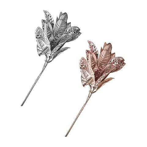 Homeford 12-Inch Metallic Laurel Spray Cover