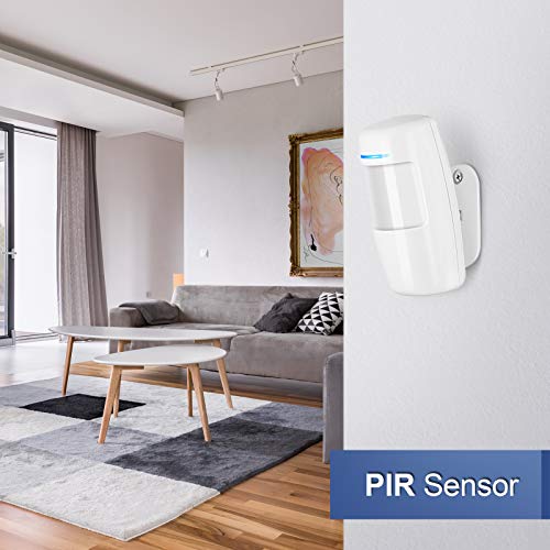 Smart Security System WiFi Alarm System Kit Wireless with APP Push and Calling Alarms DIY No Monthly Fee for Home Apartment Office Store and Business