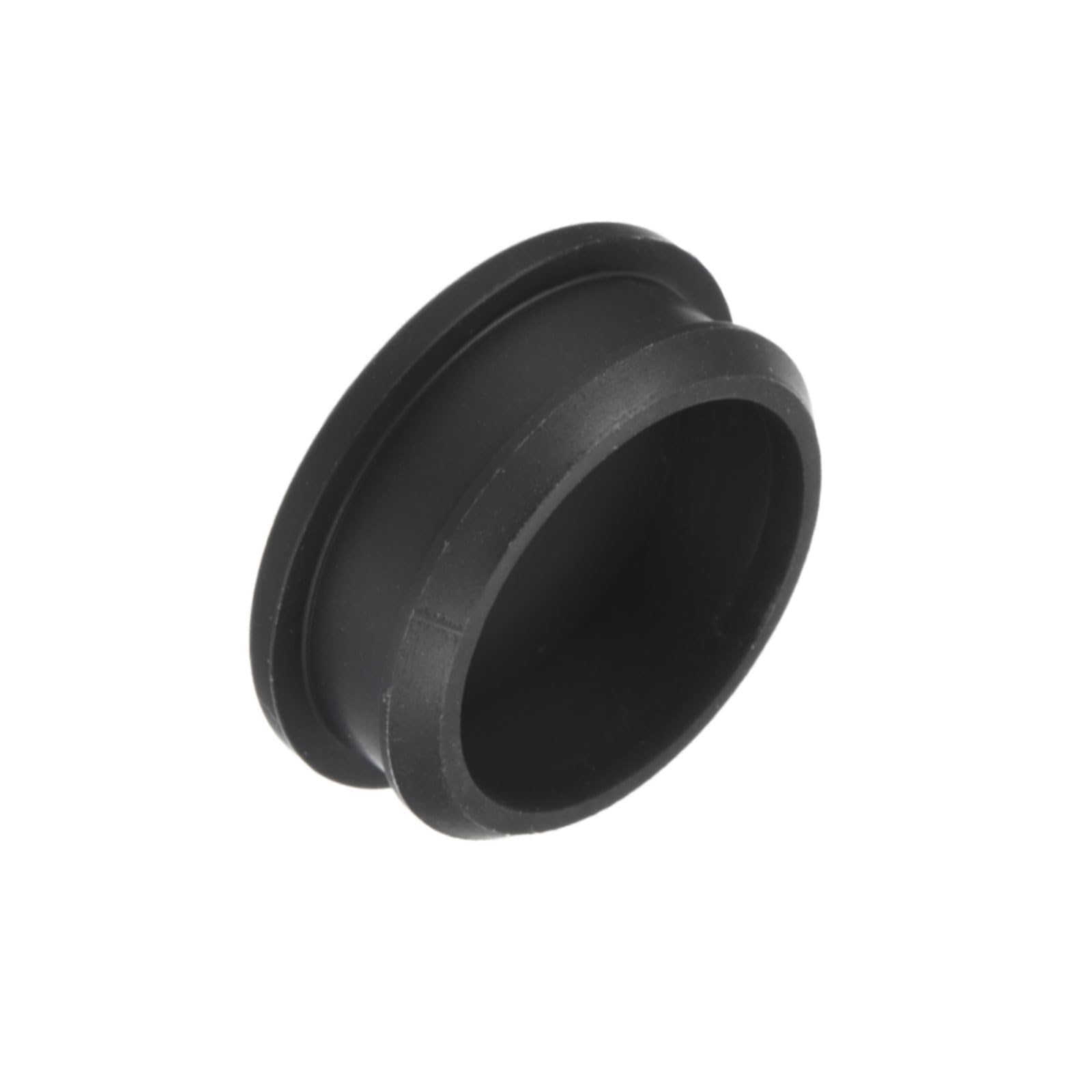 TA-VIGOR Silicone Snap in Locking Hole Plugs, 42.6mm Diameter Hole Stoppers, Rubber Panel Seal Cover Flush Type Panel Round for Kitchen Rubber Bulkheads Waterproof Sealing Plugs, Black