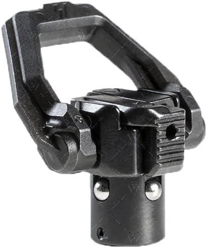 Strike Industries Sling Loop Swivel, Micro, Black, 17-4 Stainless Steel, SI-QDSL-MICRO
