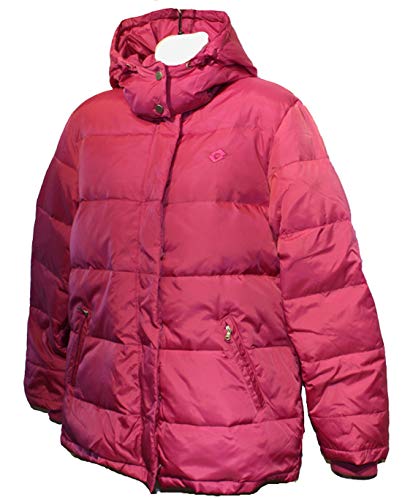 Con cappuccio Lotto Amy Fill - Giacca con cappuccio da donna, taglia S (36), colore: Fucsia