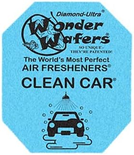 Wonder Wafers Air Fresheners 50ct. Individually Wrapped, Clean Car Fragrance
