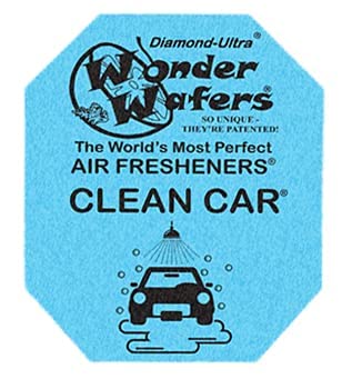 Wonder Wafers Air Fresheners 50Ct. Individually Wrapped, Clean Car Fragrance #TOP9