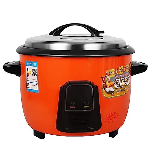DONGSHUAI Olla arrocera, Olla arrocera Comercial de Gran Capacidad, (10-23L), para Uso en comedores/hoteles/escuelas, para 8-70 Personas,10L