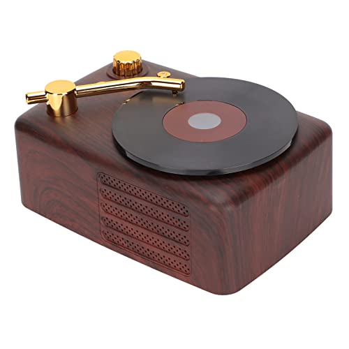 Deror Haut-Parleur Bluetooth Stéréo USB Charge Rétro Tourne-Disque Conception Mini Haut-Parleur sans Fil pour Voiture… - Les Beatles, Paul McCartney, John Lennon, RIngo Starr, George Harrison Deror Haut-Parleur Bluetooth Stéréo USB Charge Rétro Tourne-Disque Conception Mini Haut-Parleur sans Fil pour Voiture… – Image 3