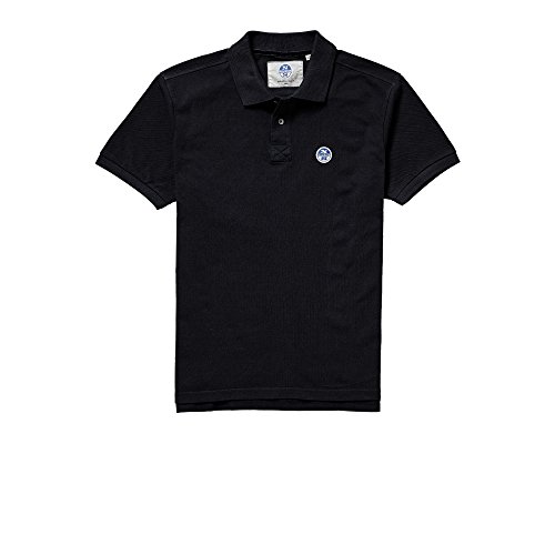 Polo homme gris M North Sails vêtement sport chic en coton piqué