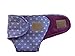Produktbild Nordic Child waschbare Puppenwindel aus Stoff mit Blümchen Handmade (36-42, lila-Herzen)