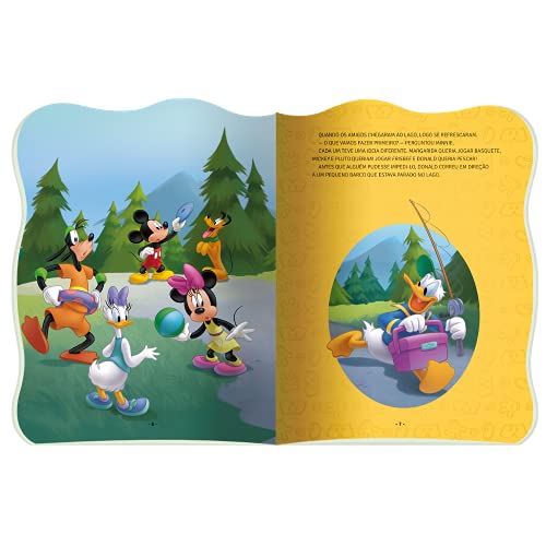 LIVRO RECORTADO DISNEY MICKEY