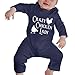 Produktbild maichengxuan Babyspielanzug Crazy Chicken Lady Baby Kletterbekleidung Baby Langarm Kleidungsstück Unisex Design Looks Great On Newborn Black