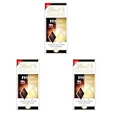 Lindt Excellence Fusion 70% & Weiß | 100g Schokoladentafel | Vegane Schokolade | Intensiver Kakao-Geschmack | Dunkle Schokolade (Packung mit 3)