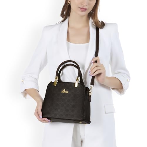 Image of Lavie Women's Neeza 3C Satchel Bag for Women | Satchel Handbag for Work | Ladies purse | Stylish Shoulder Bag | Gift for Women