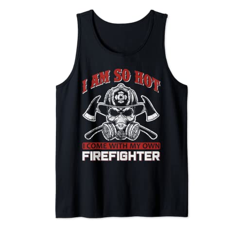 Volunteer Emergency Fireman Hero Fireman Firefighter Tank Top