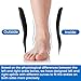 Velpeau Air Gel Foam Ankle Stabilizer Support Brace for Sprained Ankle, Ligament Injury, Tendonitis, Adjustable Rigid Stirrup Ankle Splint for Women and Men (Foam Version, Large, Right Foot)