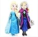 2 pcs Frozen Princesse Anna & Elsa Jouets En Peluche 40 CM, Jouet En Peluche Halloween Cadeau D'anniversaire Pour Enfants Garçon Fille Poupée Collecteurs Présent Pour Enfants Adultes