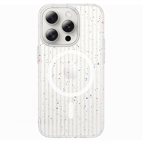 Coque magnétique premium pour iPhone 16 Pro Max mate et transparente