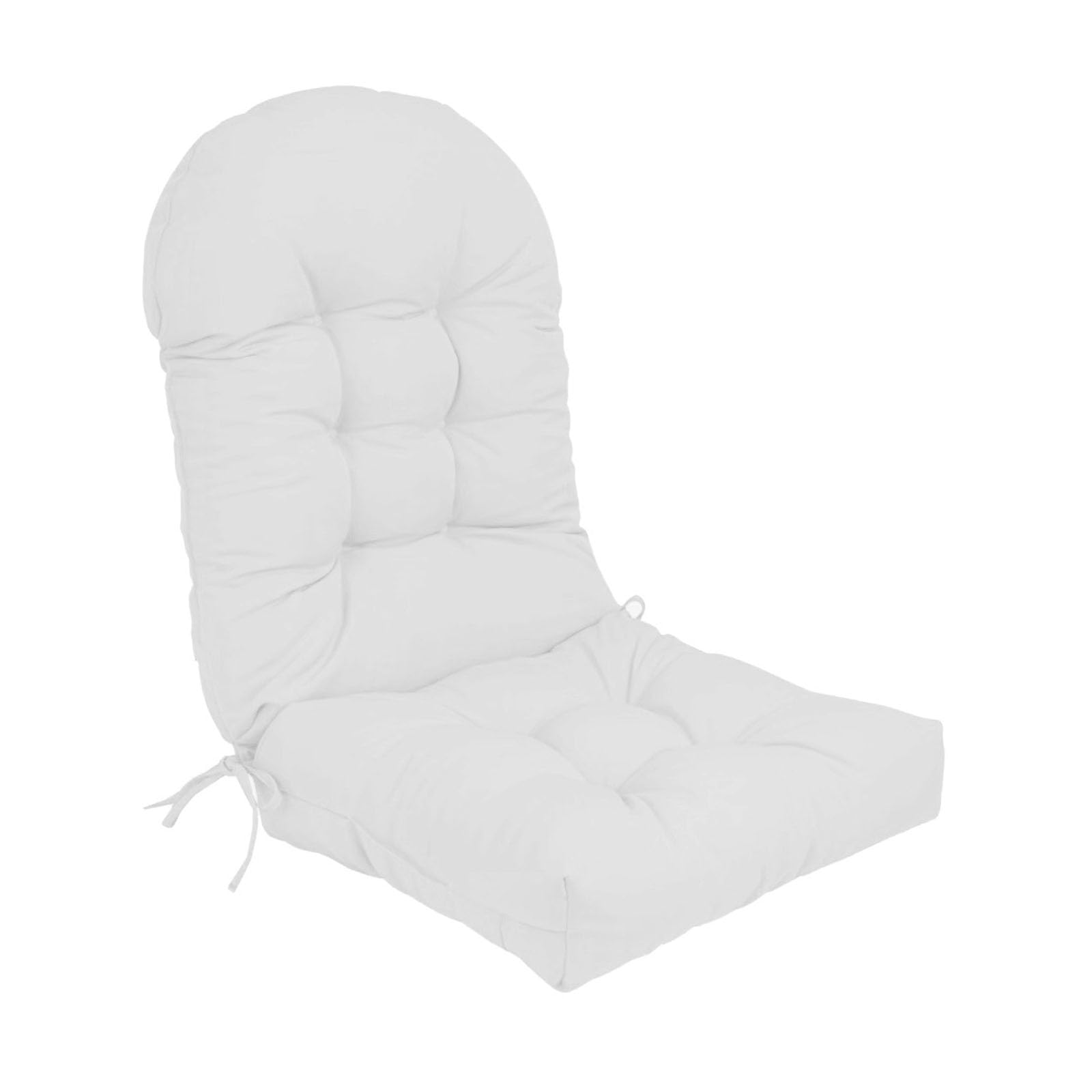 Cuscini Per Sedia A Dondolo FILUXE Adirondack: Set Da Esterno Con Schienale Alto, Blu Navy, Impermeabili E Resistenti