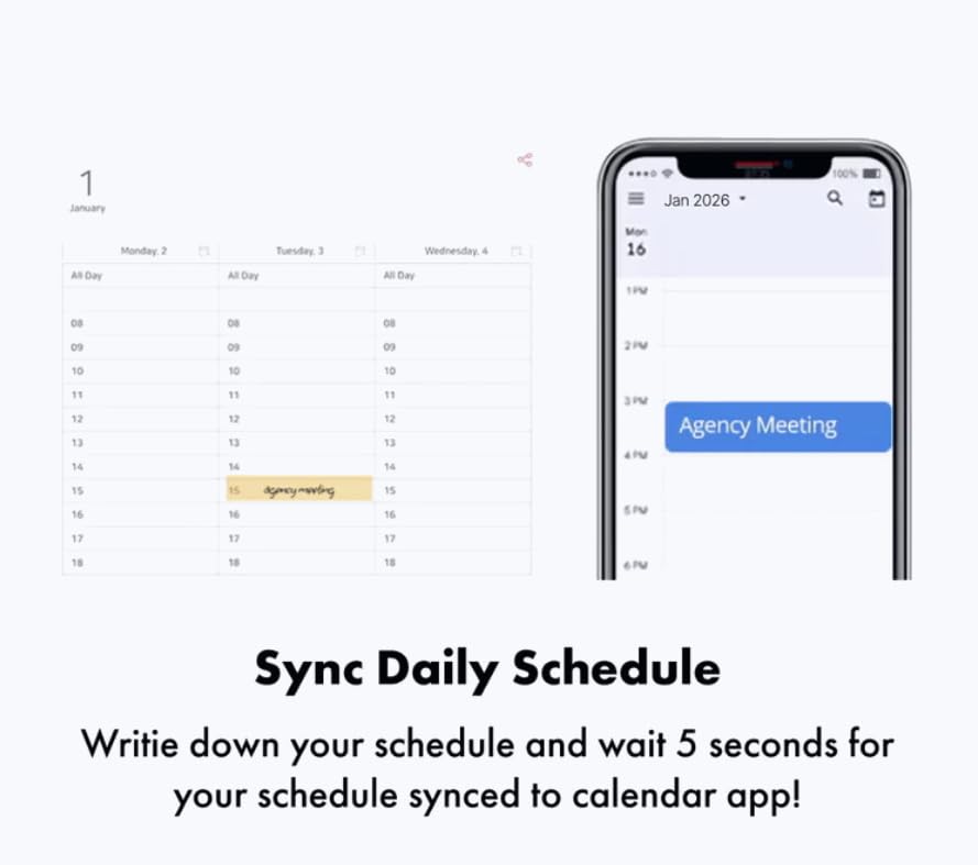 NEO SMART PLANNER 2026 Pro - Ne perdez plus vos notes manuscrites grâce à la sauvegarde cloud - 6