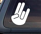 CCI Creative Concept Ideas Shocker Sticker Decal Notebook Car Laptop 5' (White)… | CCI194