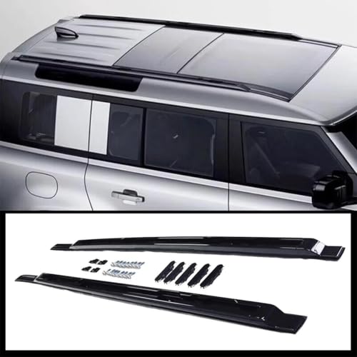 Barres Transversales de Toit Voiture Defender 110 L663 Accessoires Porte-Bagages Auto Noir 2025