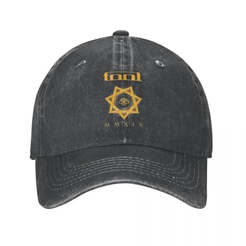 Casquette rock Tool Band vintage ajustable pour le golf et les sorties en plein air