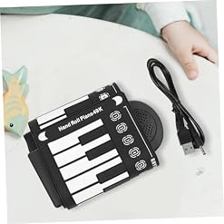 Levemolo 1 Jeu De 49 Touches De Piano À Roulettes Pour Enfants Clavier De Musique Pour Enfants Piano Pour Enfants Piano Éducatif Enroulable Pianos À Clavier Musique Enroulable Piano - Les Beatles, Paul McCartney, John Lennon, RIngo Starr, George Harrison Levemolo 1 Jeu De 49 Touches De Piano À Roulettes Pour Enfants Clavier De Musique Pour Enfants Piano Pour Enfants Piano Éducatif Enroulable Pianos À Clavier Musique Enroulable Piano – Image 7