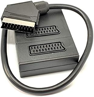 MainCore 2 Way SCART Cable Signal Splitter Box for TV/DVD/VHS/Xbox/Freeview/Sky Television/Game Console (Available 2 way & 5 Way)