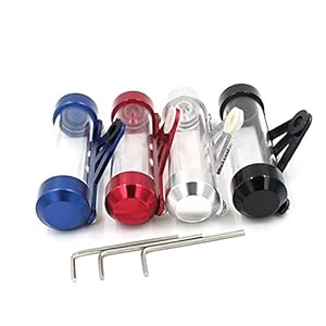 Porte-vignette WINOMO – Pour moto, scooter – Étanche – Tube cylindrique – Couleur aléatoire