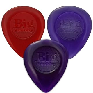 Dunlop Big courte 12 médiators/plectres 4 de chaque taille dans une boîte de rangement pratique - Les Beatles, Paul McCartney, John Lennon, RIngo Starr, George Harrison