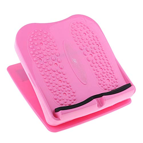 yanxu Fitness Equipment Slant Board Calf Stretcher Ankle and Foot Incline Board for Stretching (100Kg Capacity), Strength Training Equipment Leg Machines 30.5cm27cm/ç²‰