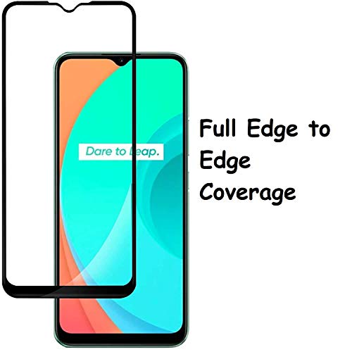 Image of HD Tempered Glass Screen Protector Compatible For Realme C35, Realme C31 With Edge To Edge Coverage And Easy Installation Kit