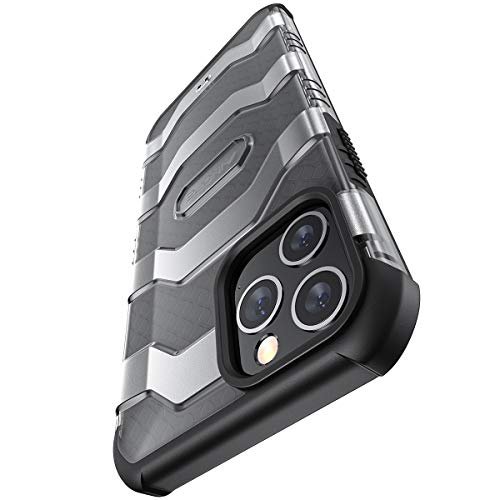 AINOPE Designed for iPhone 12 Case/iPhone 12 Pro Case, 8FT Military Grade Drop Protection Phone Case with AIRBAG Shock Absorption Expert Protection Compatible with 12/12 Pro 6.1, Black