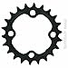 SHIMANO Alivio M4000 9-Speed FC-M590 Chainring 22T Black - Y1LD22000