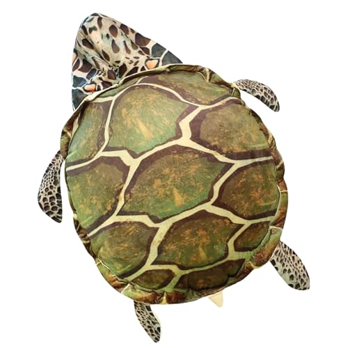 Coussin tortue géant en peluche douce pour salon et chambre d'enfant - 8