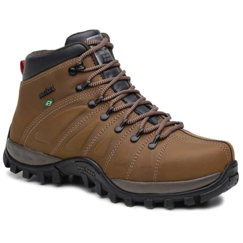 Bota de Segurança Macboot Uirapuru Botina Masculina EPI C.A (Brown, BR, Adulto, Numérico, 41)