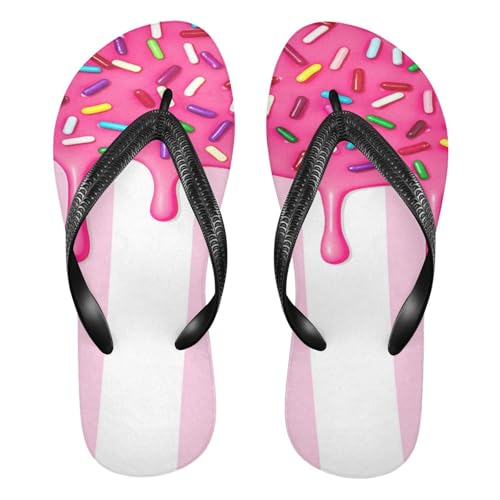 STAYTOP Ice Cream Flip Flops Sandals of Men's & Women's,Sandals Beach Slippers Shower Slides