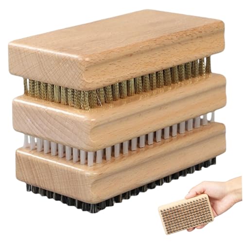Kit de cire de snowboard brosse en bois ski pour enlever les taches