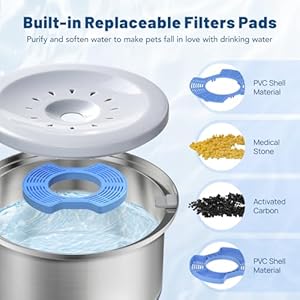 4L136oz-No-Spill-Dog-Water-Bowl-UPGRADED-Dog-Slow-Water-Bowl-Stainless-Steel-Dog-Water-Bowl-Dispenser-for-Medium-Large-Messy-Drinkers-Spill-Proof-Large-Dog-Water-Bowl - Cucciolini Doodles   4L136oz-No-Spill-Dog-Water-Bowl-UPGRADED-Dog-Slow-Water-Bowl-Stainless-Steel-Dog-Water-Bowl-Dispenser-for-Medium-Large-Messy-Drinkers-Spill-Proof-Large-Dog-Water-Bowl