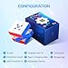 GAN 12 ui Maglev, Smart Speed Cube 3x3 with GAN PowerPod, Intelligent Magnetic Speedcube via Bluetooth Connected for Online Games/AI Training Puzzle Toys for Kids and Adults