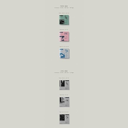 Miniatura 4 de Diecisiete - 10º Mini álbum FML A ver. Una versión.,A+B+C ver. SET,B ver.,C ver.,Versión aleatoria.