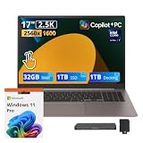 Compare LG gram Max 17″ vs other laptops