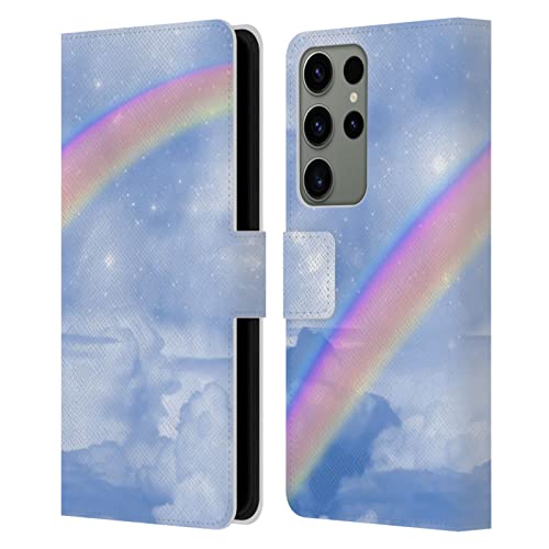Housse Samsung Galaxy S23 Ultra espace et arc-en-ciel pour visionner vos vidéos en voyage