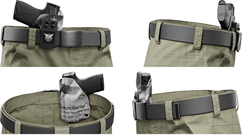 We The People Holsters - 2nd Amendment - Right Hand - IWB Holster Compatible with Taurus Millenium PT111 G2 / G2C 9MM