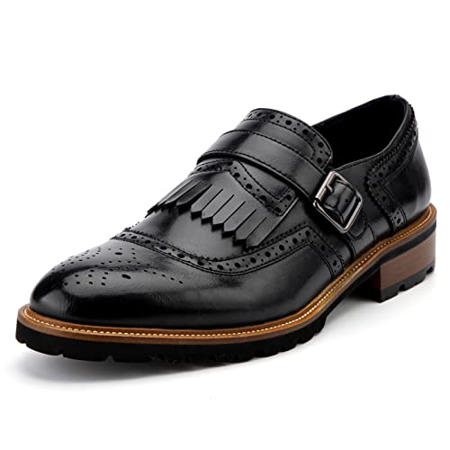 Meijiana Men's Oxfords Luxury Oxford Shoes for Men Business Casual Shoes Men's Lace-up Fashion Shoes