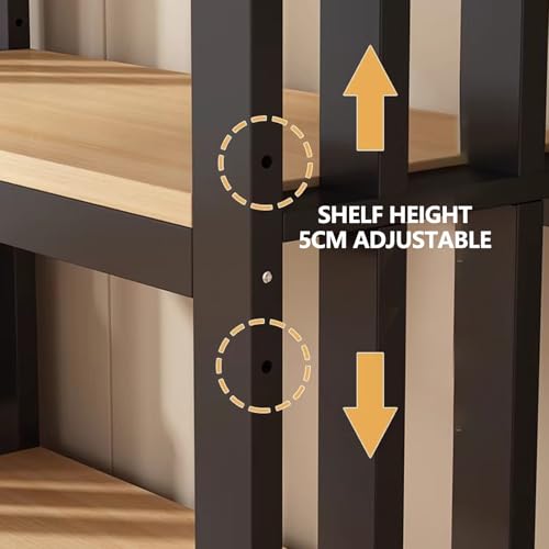 Support d'aquarium réglable Meuble en acier robuste 100x50 cm