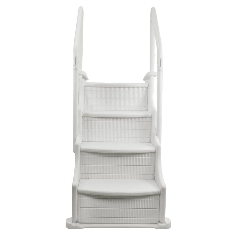 Escalera para piscina con almohadilla compatible Ocean Blue 38 pulgadas miniatura 2