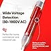 Santronics 3115 AC Voltage Sensor - Compact Non-Contact Voltage Detector, 50-1000VAC, CAT IV, Made in USA, Electrician Tools, Volt Meter, Outlet & Circuit Tester, Pen Sized Design, 1-Year Warranty