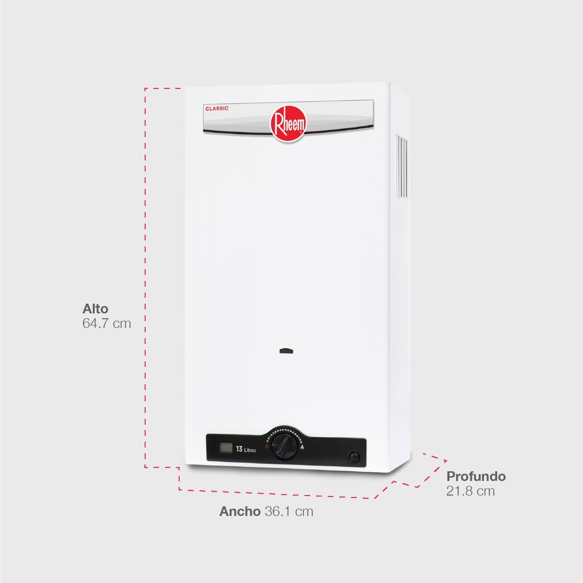 Rheem Water Heater dimensions