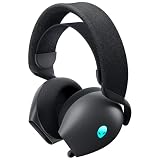Alienware AW725H Bezprzewodowy zestaw słuchawkowy do gier Tri-Mode - Dolby Atmos, 55 godzin pracy na baterii, IA Micro, AlienFX RGB, Lunar Light