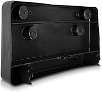 Vista 4 de Soporte para placa de matrícula Chevy Camaro 2010 11 12 2013 Delantero Parcial Imprimado GM1068127 92218025